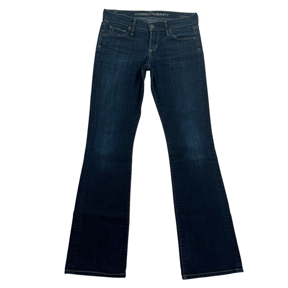 Citizens of Humanity Dita Petite Bootcut Jeans Dark Wash Low Rise  Y2K Women 26